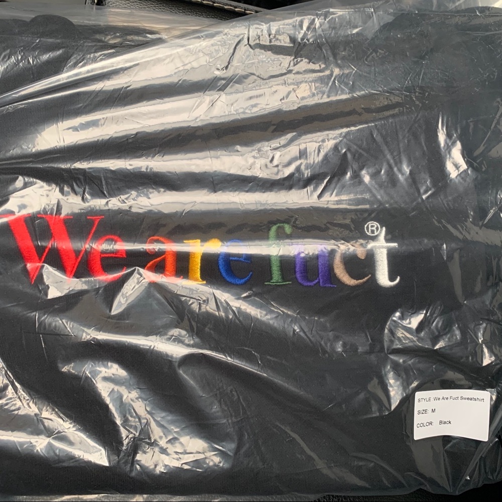 Fuct / We Are Fuct Hoodie / Medium / Black